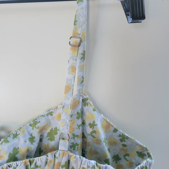 FREE PEOPLE LAVENDER DAZE SMOCKED MIDI DRESS SZ S - Picture 8 of 12